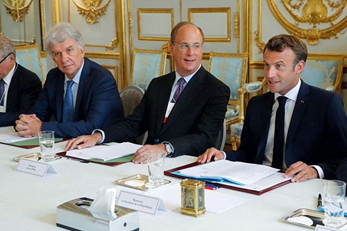 macron BlackRock